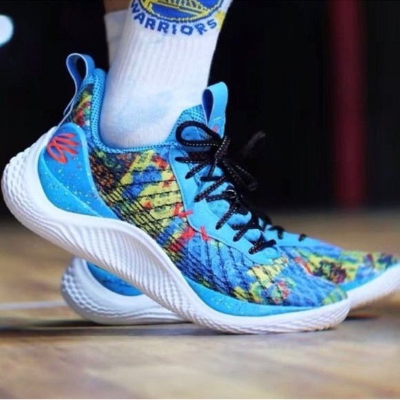 💙New💙 UNDER ARMOUR Curry Flow 10 ‘Sour Patch Kids’